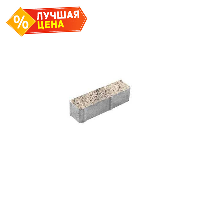 Плитка тротуарная Паркет Б.8.П.8 Листопад гладкий Антрацит 360x80x80 мм