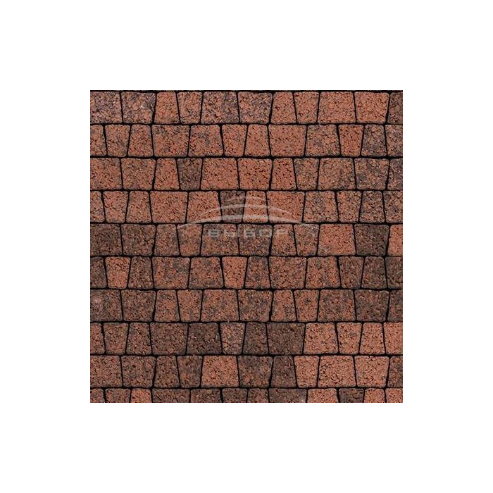 Тротуарная плитка Выбор Антик Б.3.А.6 60 мм Клинкер Гранит