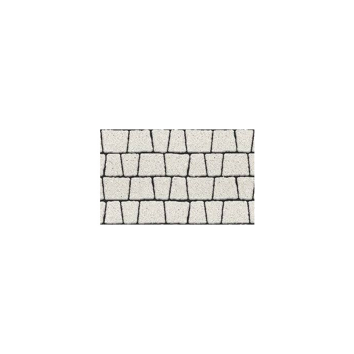 Тротуарная плитка Выбор Антик Б.3.А.6 Гранит 60мм Белый