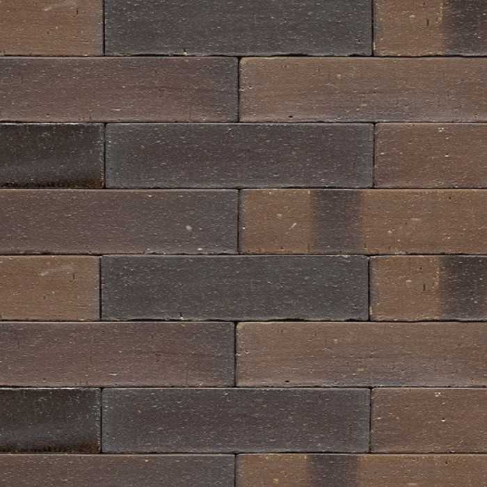 Клинкерная брусчатка Muhr №33A Schwarz-braun, 240x55x52 мм