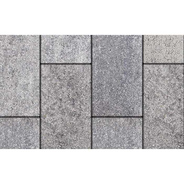 Плитка тротуарная Прямоугольник (Ла-Линия) Б.5.П.8 Искусственный камень Шунгит 600x300x80 мм